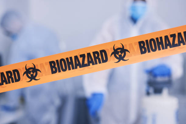 Professional Blood Cleanup technician working in Lawrence, MA